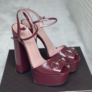 Gucci Regent Chardonnay heels